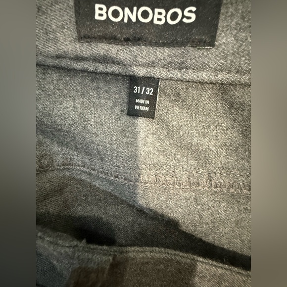 Bonobos Classic Gray Straight Jeans - Picture 4 of 5